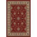 Concord Global 7 ft. 10 in. x 9 ft. 10 in. Jewel Voysey - Red 49007
